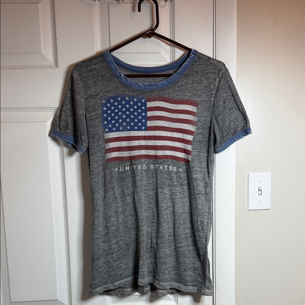 L.O.L. Vintage Gray USA T-Shirt